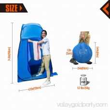 KingCamp Portable Pop Up Privacy Shelter Dressing Changing Privy Tent Cabana Screen Room w Weight Bag for Camping Shower Fishing Bathing Toilet Beach Park, Carry Bag Included 566325972